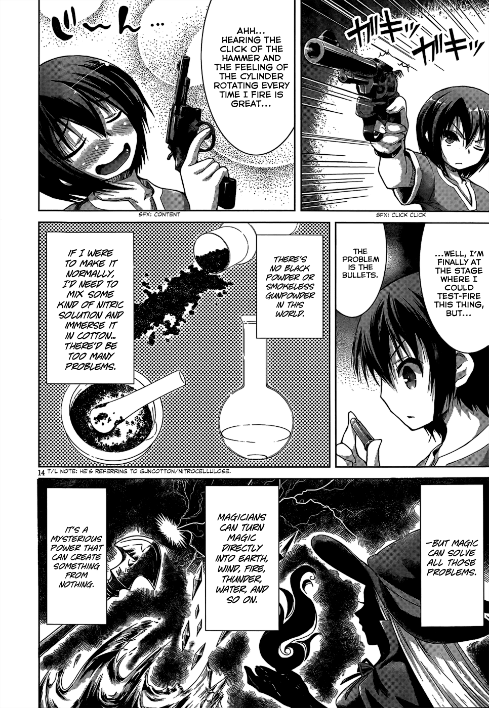 Gunota ga Mahou Sekai ni Tensei Shitara, Gendai Heiki de Guntai Harem o Tsukucchaimashita!? chapter 4 page 18