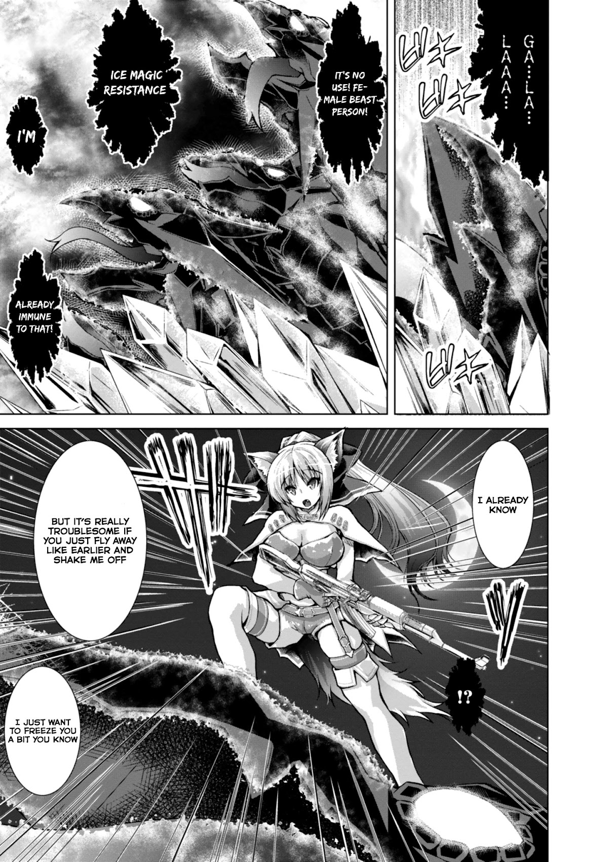 Gunota ga Mahou Sekai ni Tensei Shitara, Gendai Heiki de Guntai Harem o Tsukucchaimashita!? chapter 41 page 22