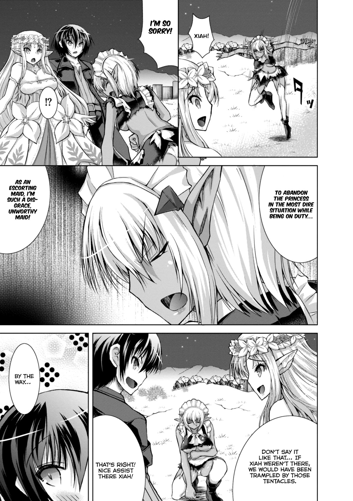 Gunota ga Mahou Sekai ni Tensei Shitara, Gendai Heiki de Guntai Harem o Tsukucchaimashita!? chapter 42 page 14