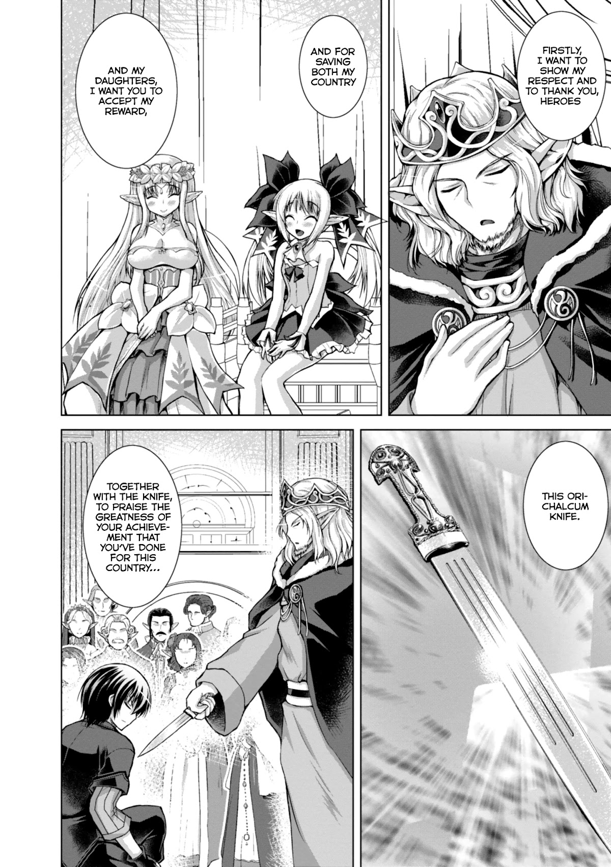 Gunota ga Mahou Sekai ni Tensei Shitara, Gendai Heiki de Guntai Harem o Tsukucchaimashita!? chapter 43 page 5