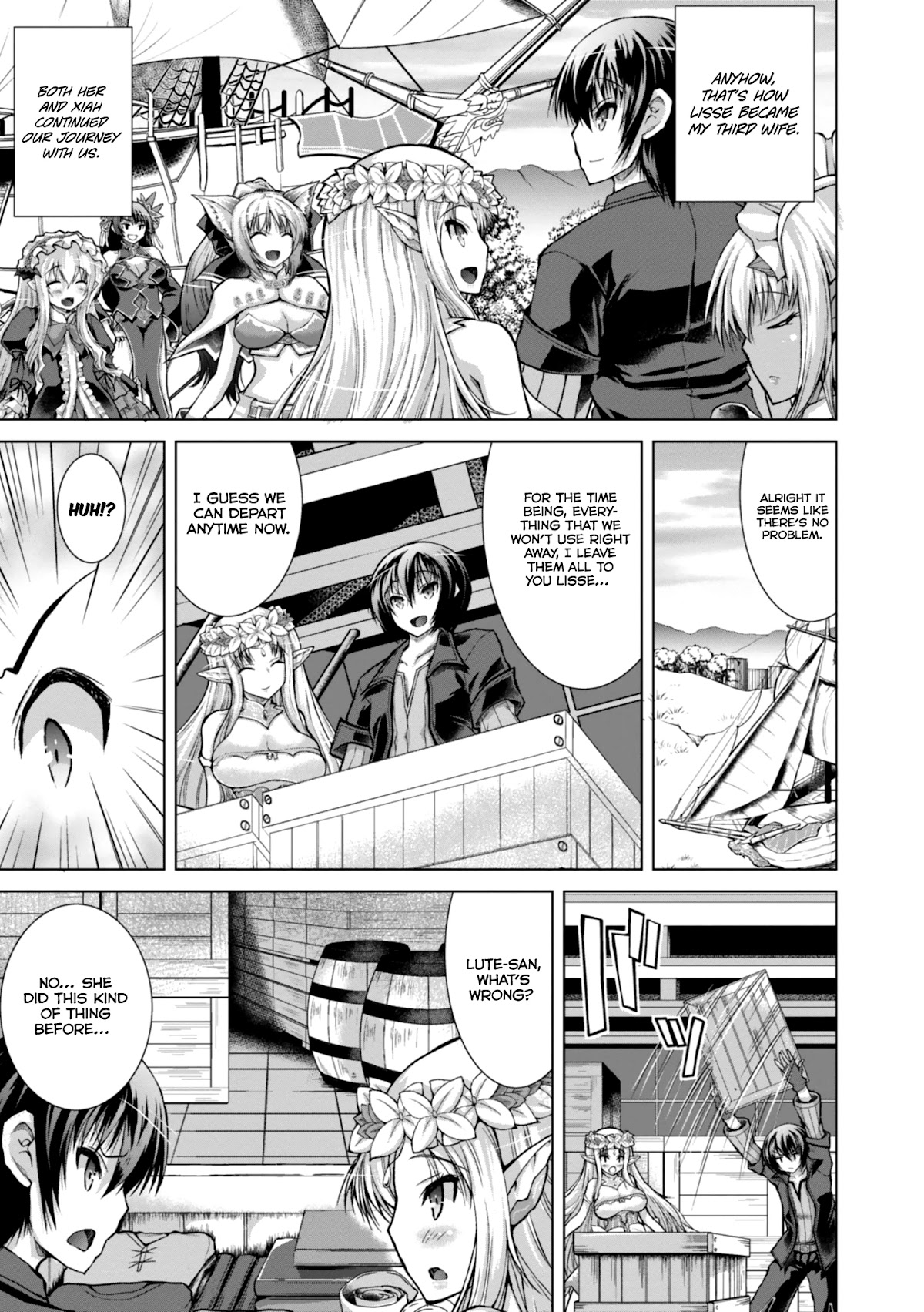 Gunota ga Mahou Sekai ni Tensei Shitara, Gendai Heiki de Guntai Harem o Tsukucchaimashita!? chapter 45 page 14