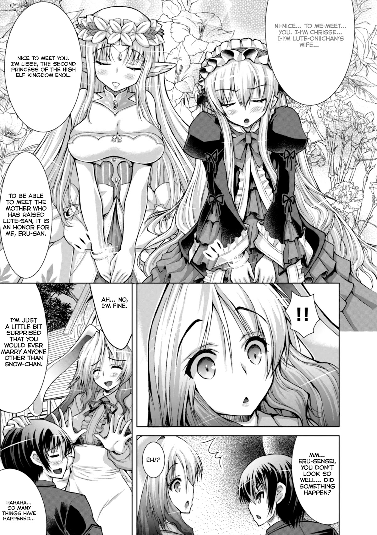 Gunota ga Mahou Sekai ni Tensei Shitara, Gendai Heiki de Guntai Harem o Tsukucchaimashita!? chapter 46 page 12