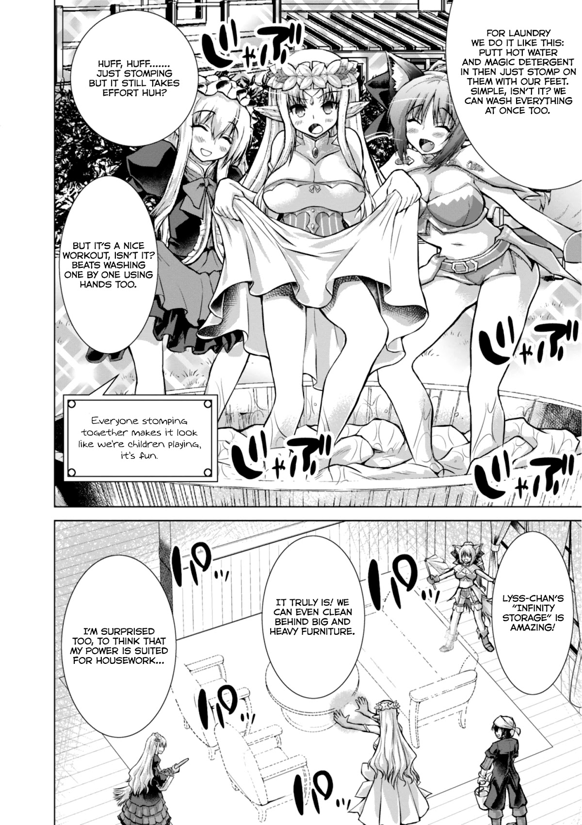 Gunota ga Mahou Sekai ni Tensei Shitara, Gendai Heiki de Guntai Harem o Tsukucchaimashita!? chapter 47 page 11