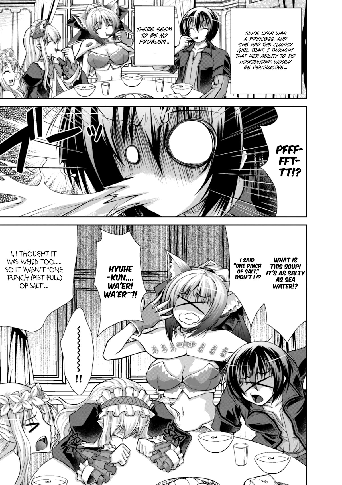 Gunota ga Mahou Sekai ni Tensei Shitara, Gendai Heiki de Guntai Harem o Tsukucchaimashita!? chapter 47 page 12