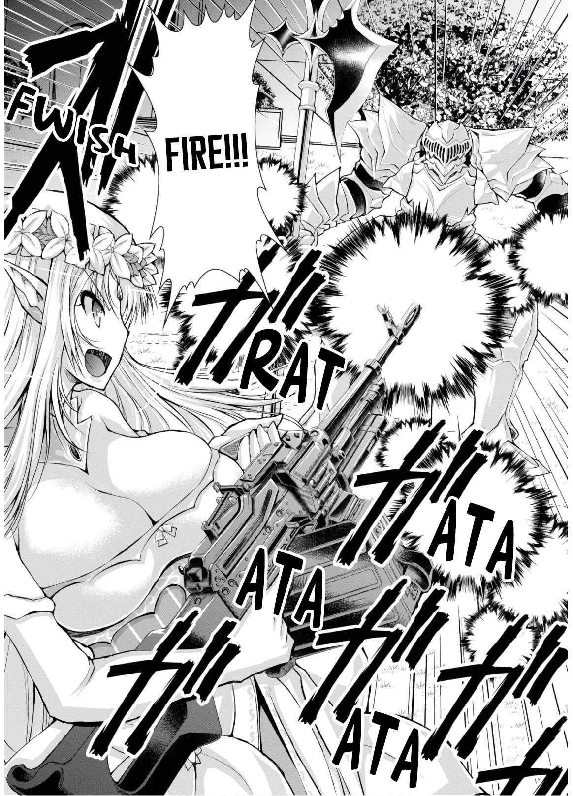 Gunota ga Mahou Sekai ni Tensei Shitara, Gendai Heiki de Guntai Harem o Tsukucchaimashita!? chapter 48 page 22