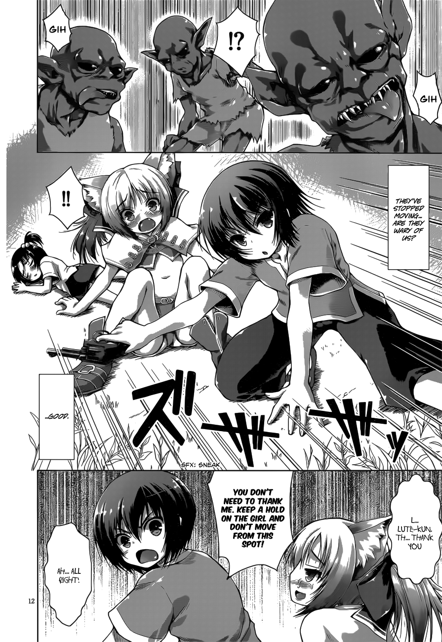 Gunota ga Mahou Sekai ni Tensei Shitara, Gendai Heiki de Guntai Harem o Tsukucchaimashita!? chapter 5 page 14