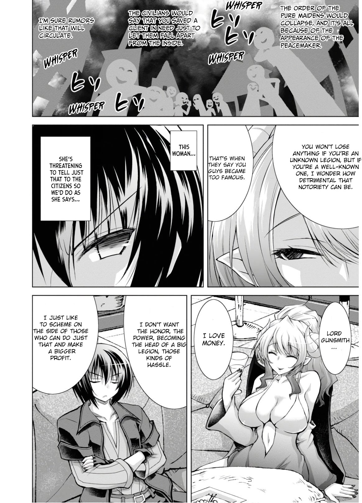 Gunota ga Mahou Sekai ni Tensei Shitara, Gendai Heiki de Guntai Harem o Tsukucchaimashita!? chapter 50 page 21