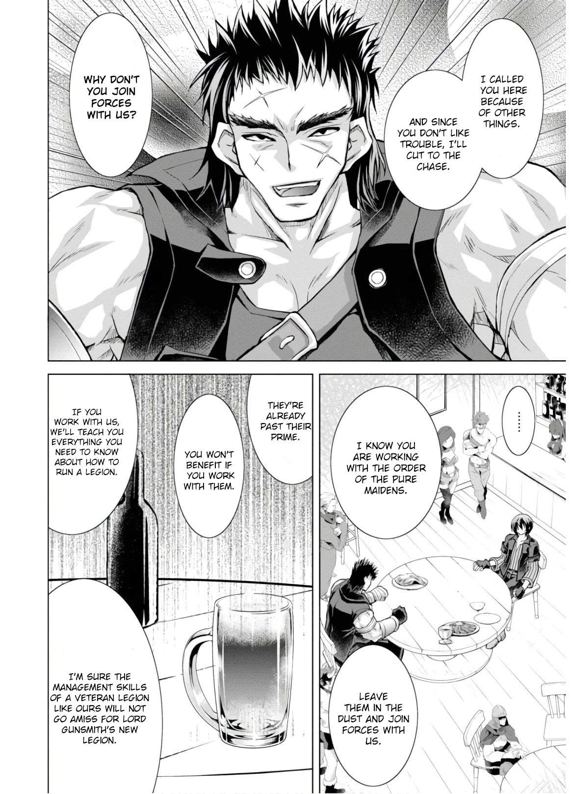 Gunota ga Mahou Sekai ni Tensei Shitara, Gendai Heiki de Guntai Harem o Tsukucchaimashita!? chapter 50 page 9