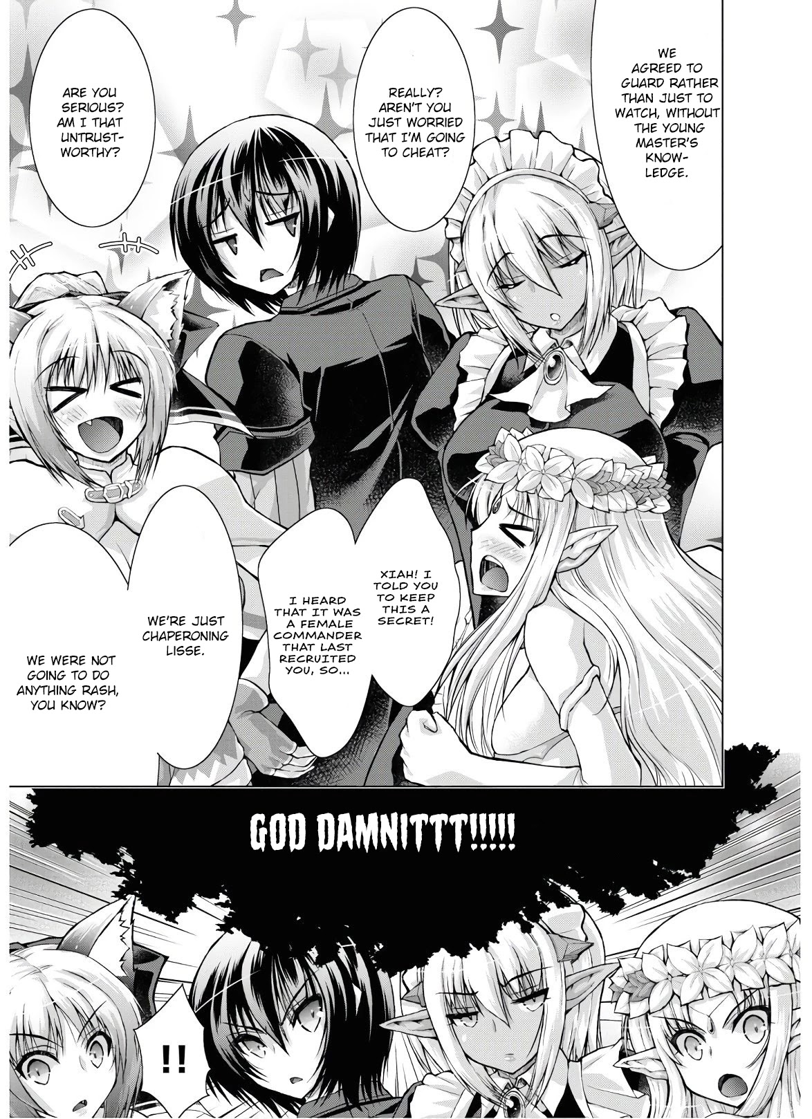 Gunota ga Mahou Sekai ni Tensei Shitara, Gendai Heiki de Guntai Harem o Tsukucchaimashita!? chapter 52 page 18