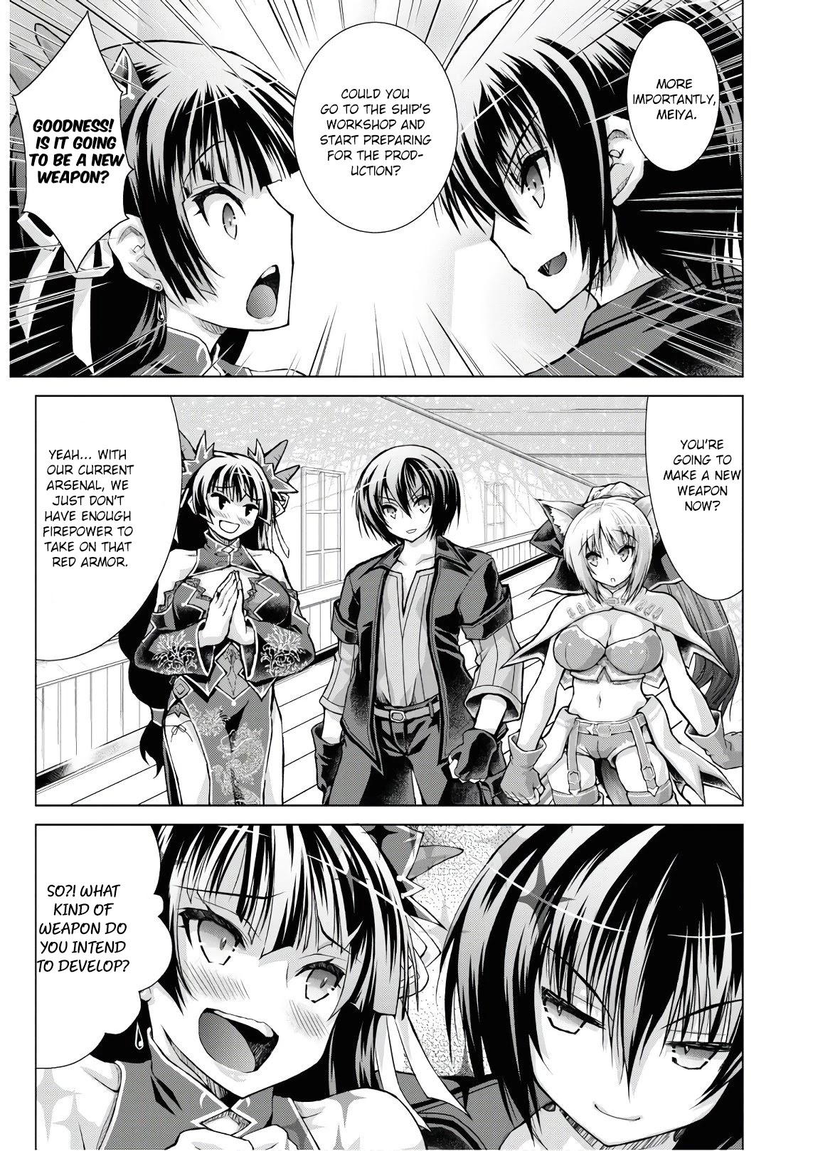 Gunota ga Mahou Sekai ni Tensei Shitara, Gendai Heiki de Guntai Harem o Tsukucchaimashita!? chapter 53 page 4