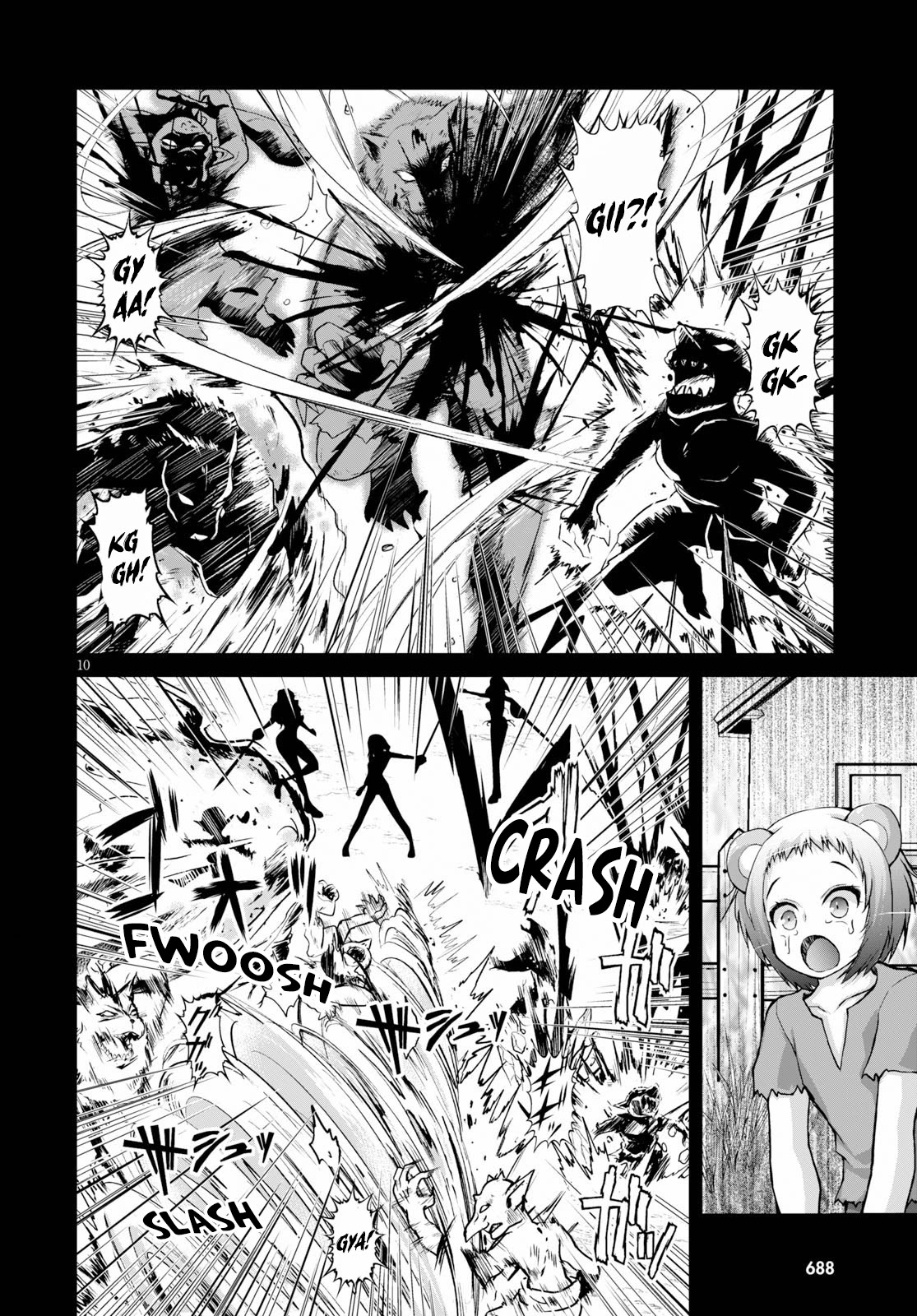 Gunota ga Mahou Sekai ni Tensei Shitara, Gendai Heiki de Guntai Harem o Tsukucchaimashita!? chapter 54 page 11