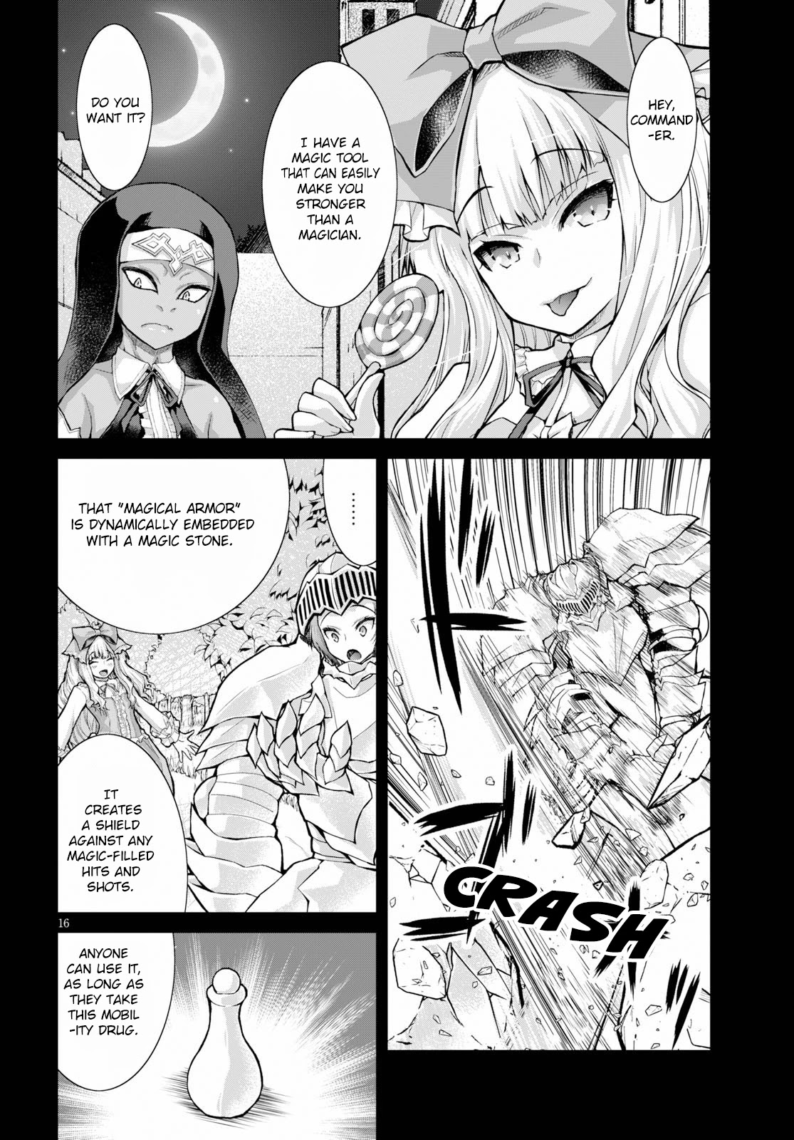 Gunota ga Mahou Sekai ni Tensei Shitara, Gendai Heiki de Guntai Harem o Tsukucchaimashita!? chapter 54 page 17