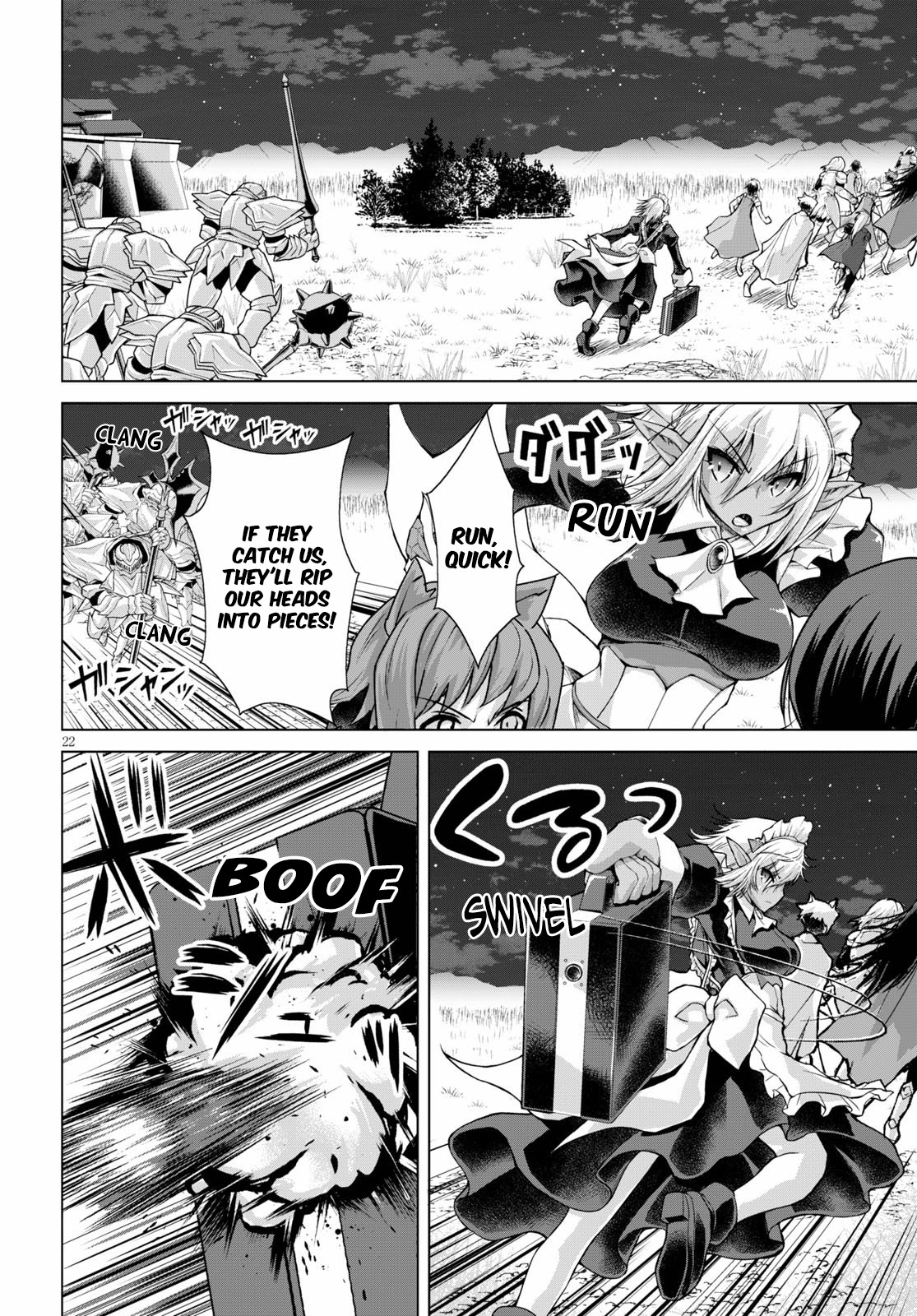 Gunota ga Mahou Sekai ni Tensei Shitara, Gendai Heiki de Guntai Harem o Tsukucchaimashita!? chapter 56 page 23