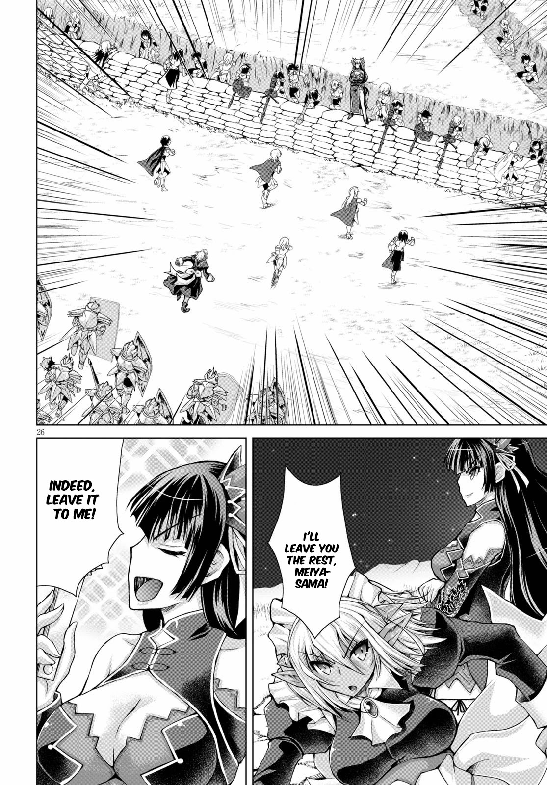 Gunota ga Mahou Sekai ni Tensei Shitara, Gendai Heiki de Guntai Harem o Tsukucchaimashita!? chapter 56 page 27