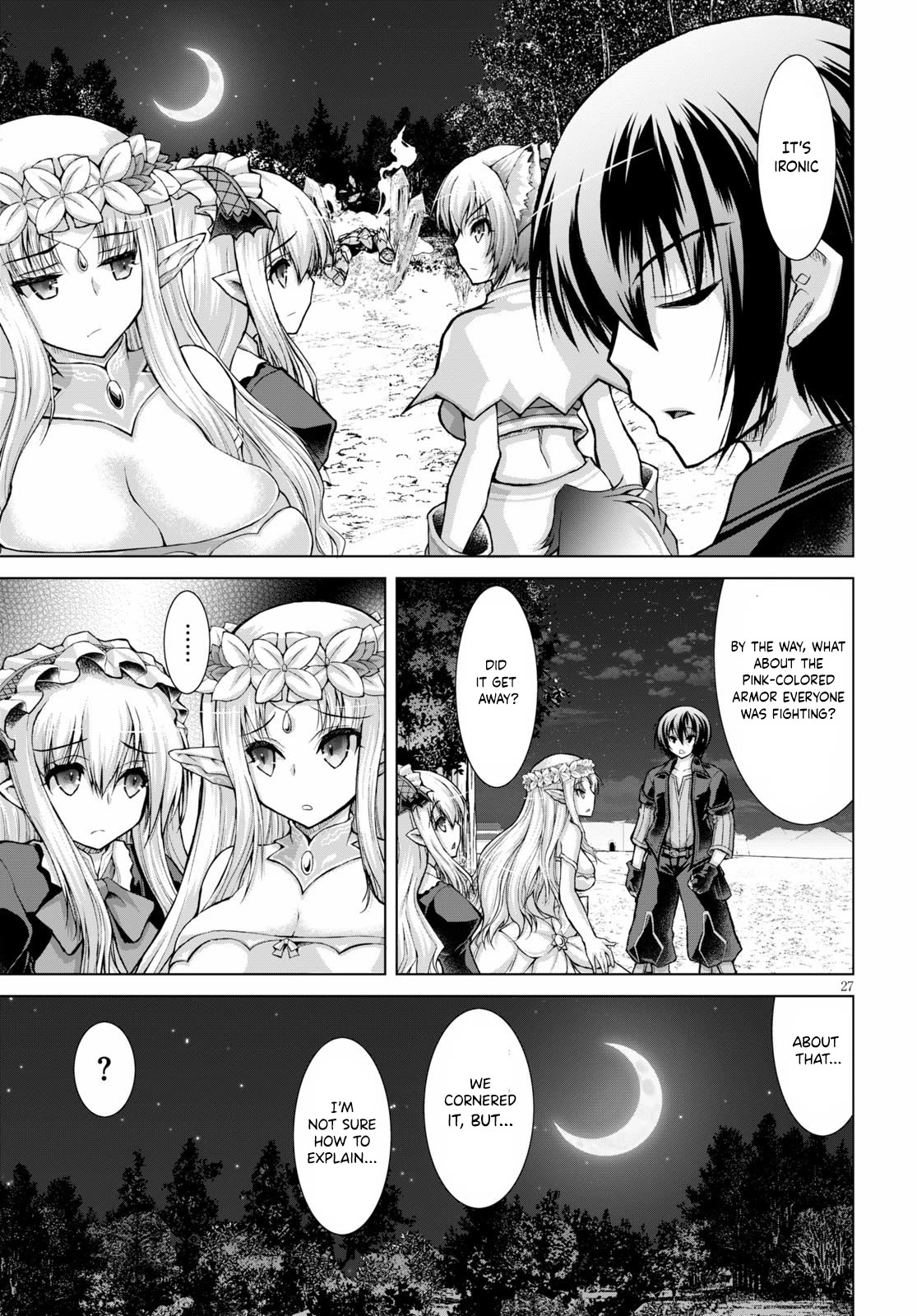 Gunota ga Mahou Sekai ni Tensei Shitara, Gendai Heiki de Guntai Harem o Tsukucchaimashita!? chapter 58 page 27