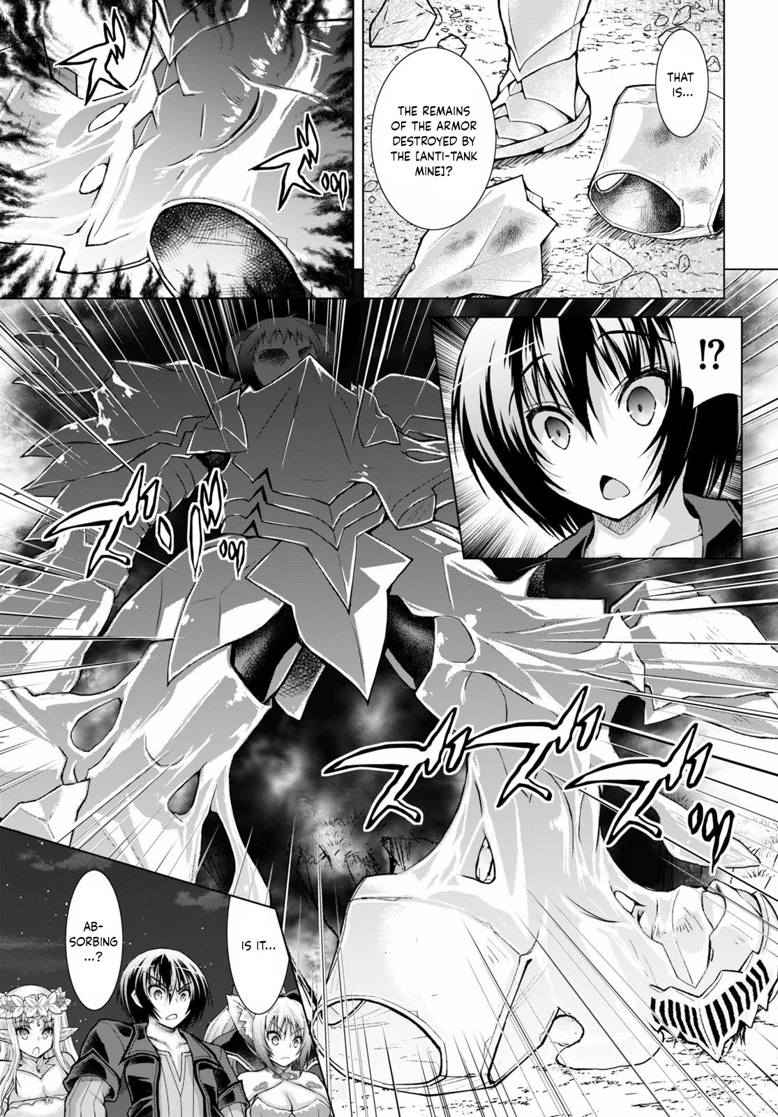 Gunota ga Mahou Sekai ni Tensei Shitara, Gendai Heiki de Guntai Harem o Tsukucchaimashita!? chapter 58 page 29