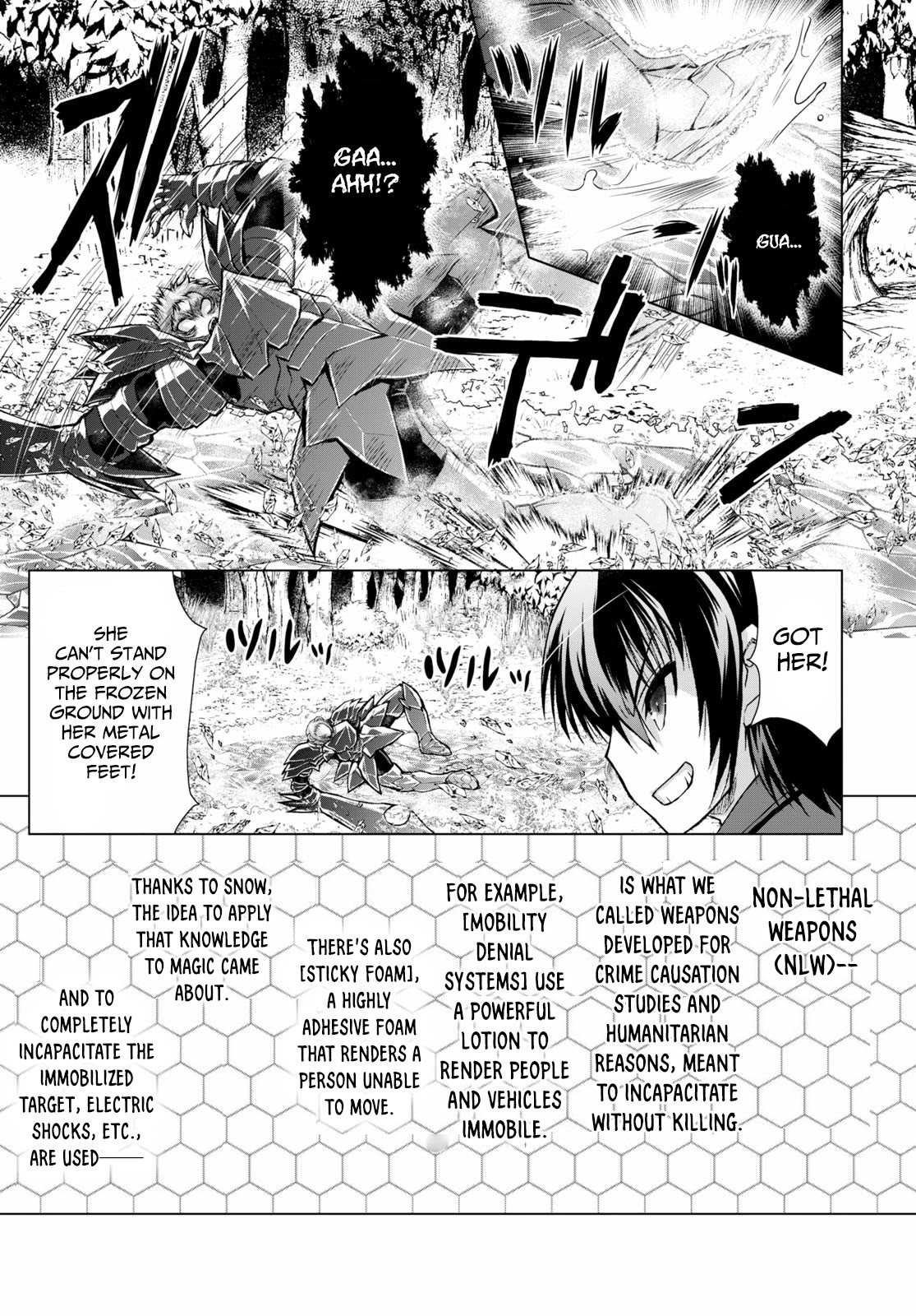 Gunota ga Mahou Sekai ni Tensei Shitara, Gendai Heiki de Guntai Harem o Tsukucchaimashita!? chapter 59 page 26