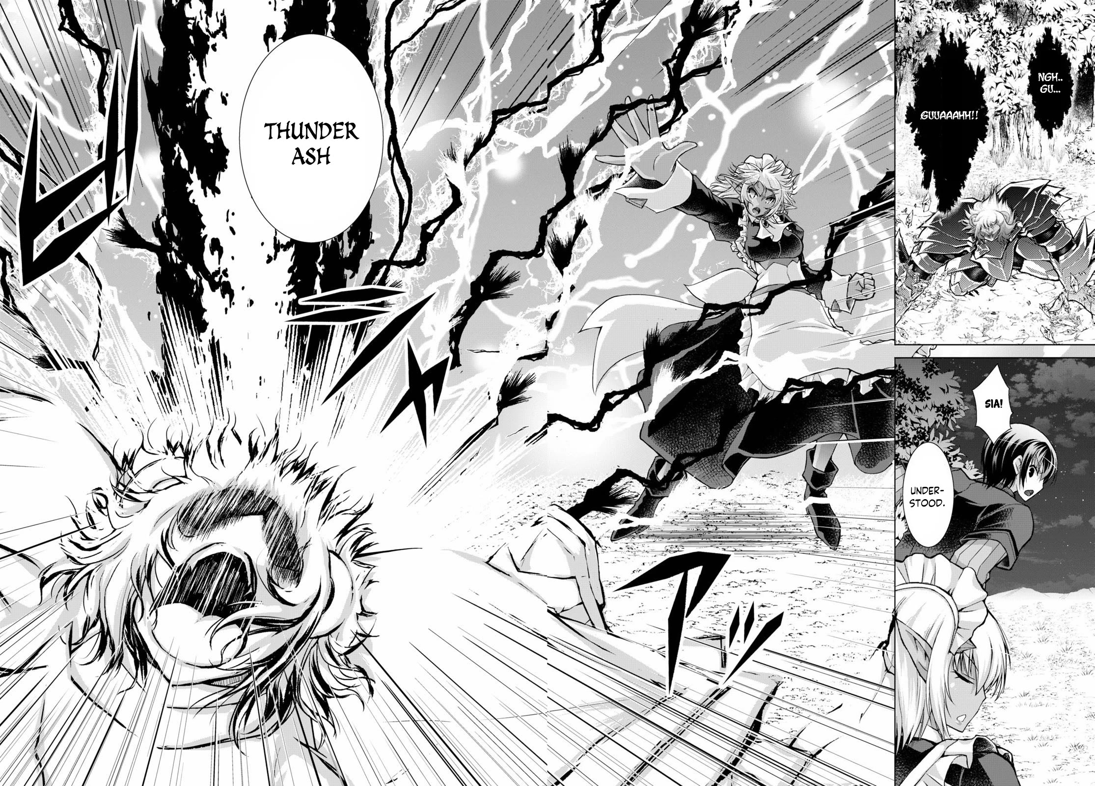 Gunota ga Mahou Sekai ni Tensei Shitara, Gendai Heiki de Guntai Harem o Tsukucchaimashita!? chapter 59 page 27