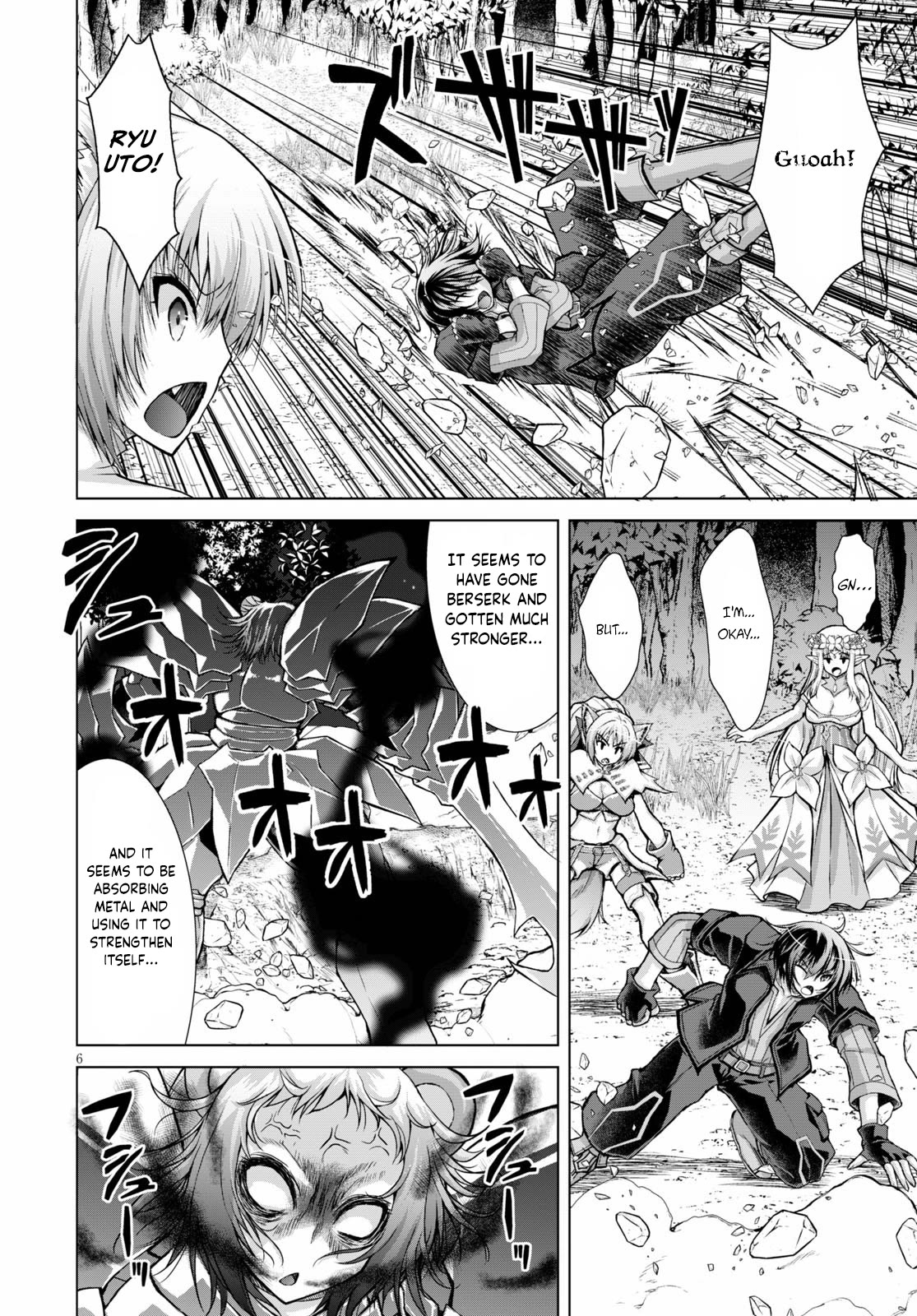 Gunota ga Mahou Sekai ni Tensei Shitara, Gendai Heiki de Guntai Harem o Tsukucchaimashita!? chapter 59 page 7