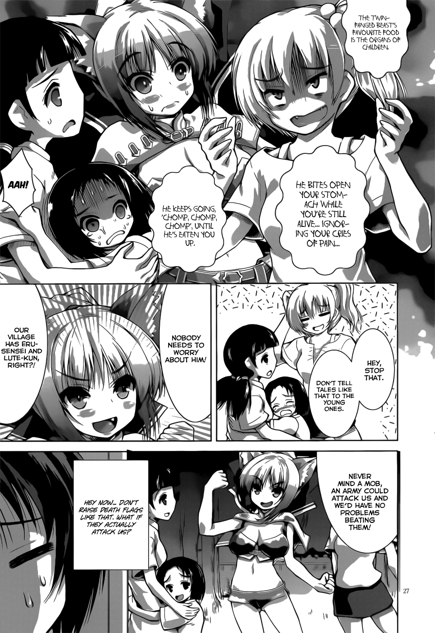 Gunota ga Mahou Sekai ni Tensei Shitara, Gendai Heiki de Guntai Harem o Tsukucchaimashita!? chapter 6 page 32