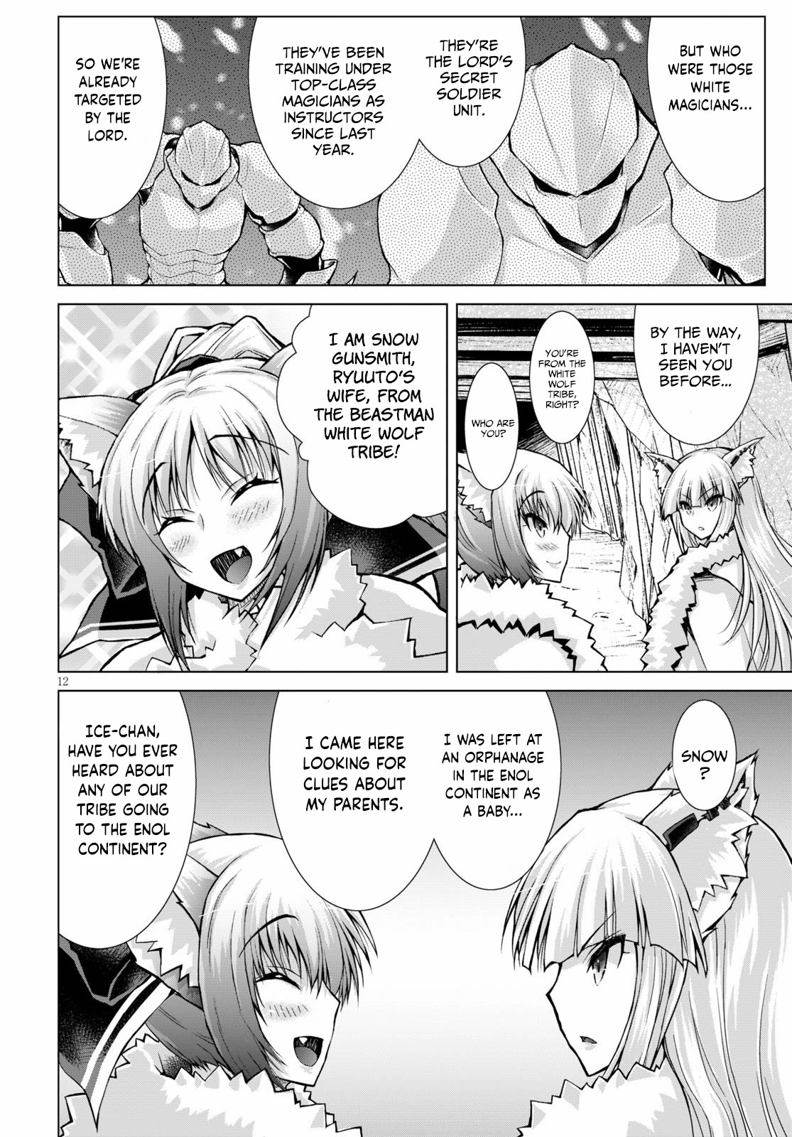Gunota ga Mahou Sekai ni Tensei Shitara, Gendai Heiki de Guntai Harem o Tsukucchaimashita!? chapter 62 page 13