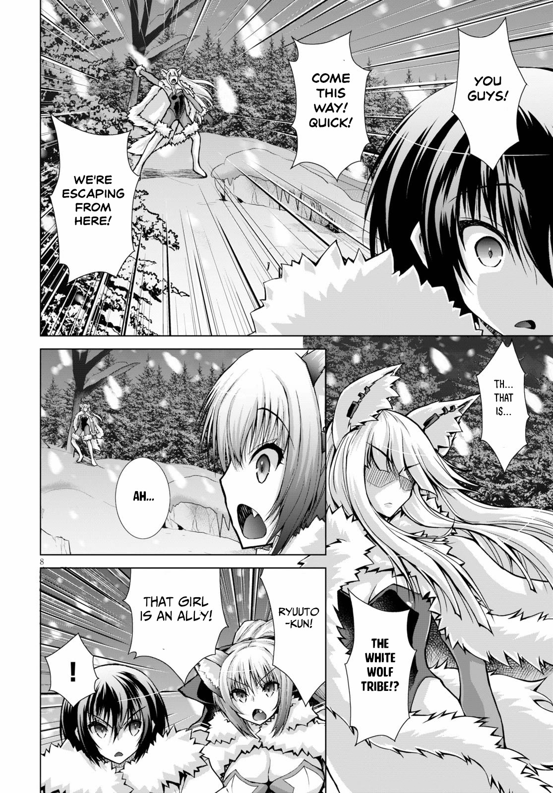 Gunota ga Mahou Sekai ni Tensei Shitara, Gendai Heiki de Guntai Harem o Tsukucchaimashita!? chapter 62 page 9