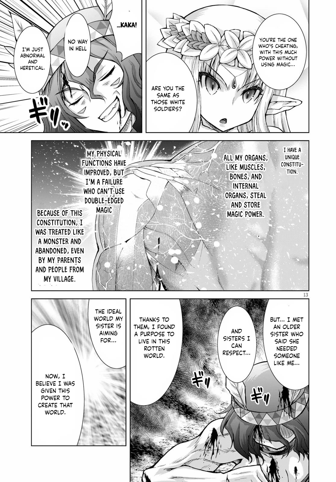 Gunota ga Mahou Sekai ni Tensei Shitara, Gendai Heiki de Guntai Harem o Tsukucchaimashita!? chapter 66 page 14