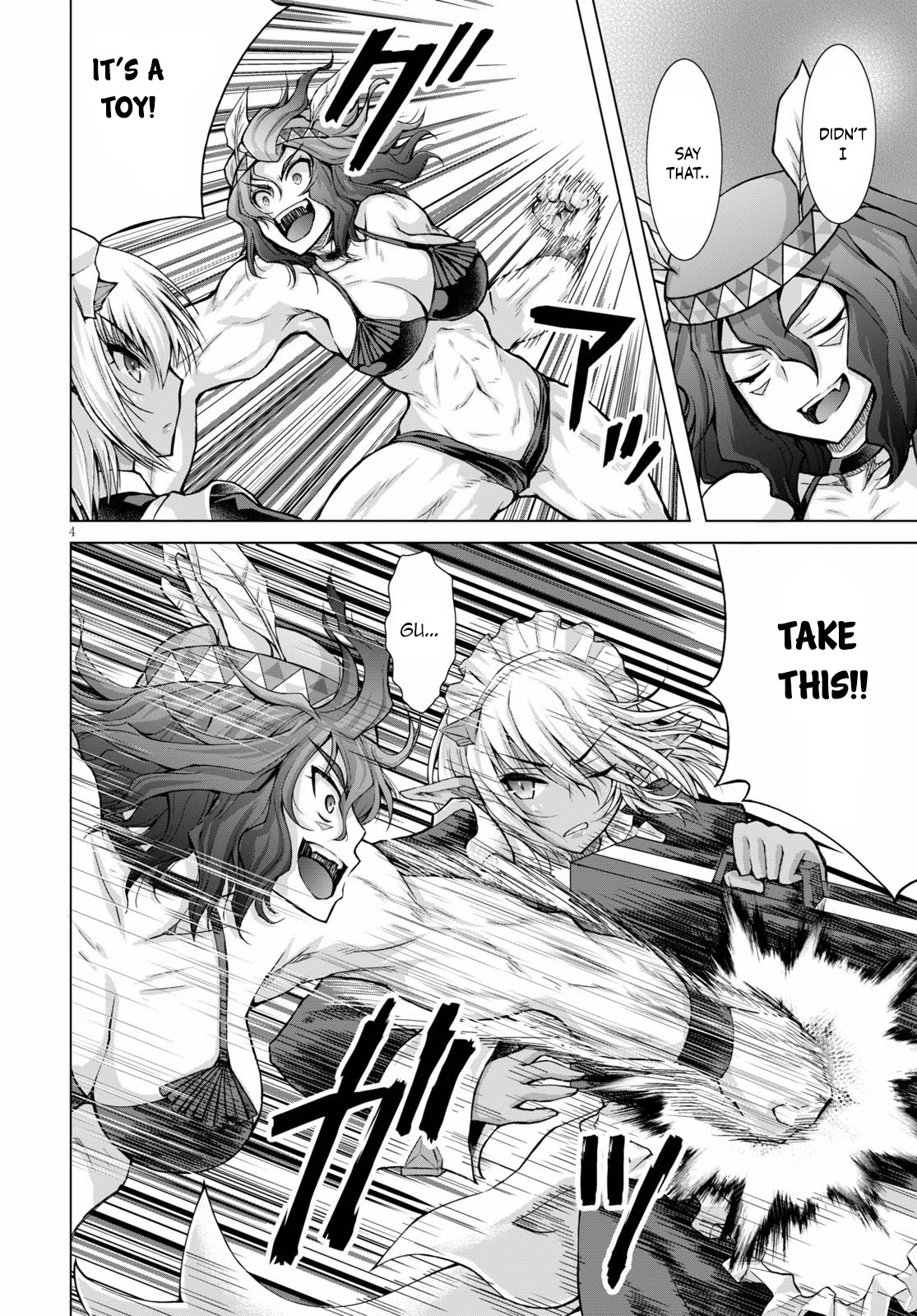 Gunota ga Mahou Sekai ni Tensei Shitara, Gendai Heiki de Guntai Harem o Tsukucchaimashita!? chapter 66 page 5