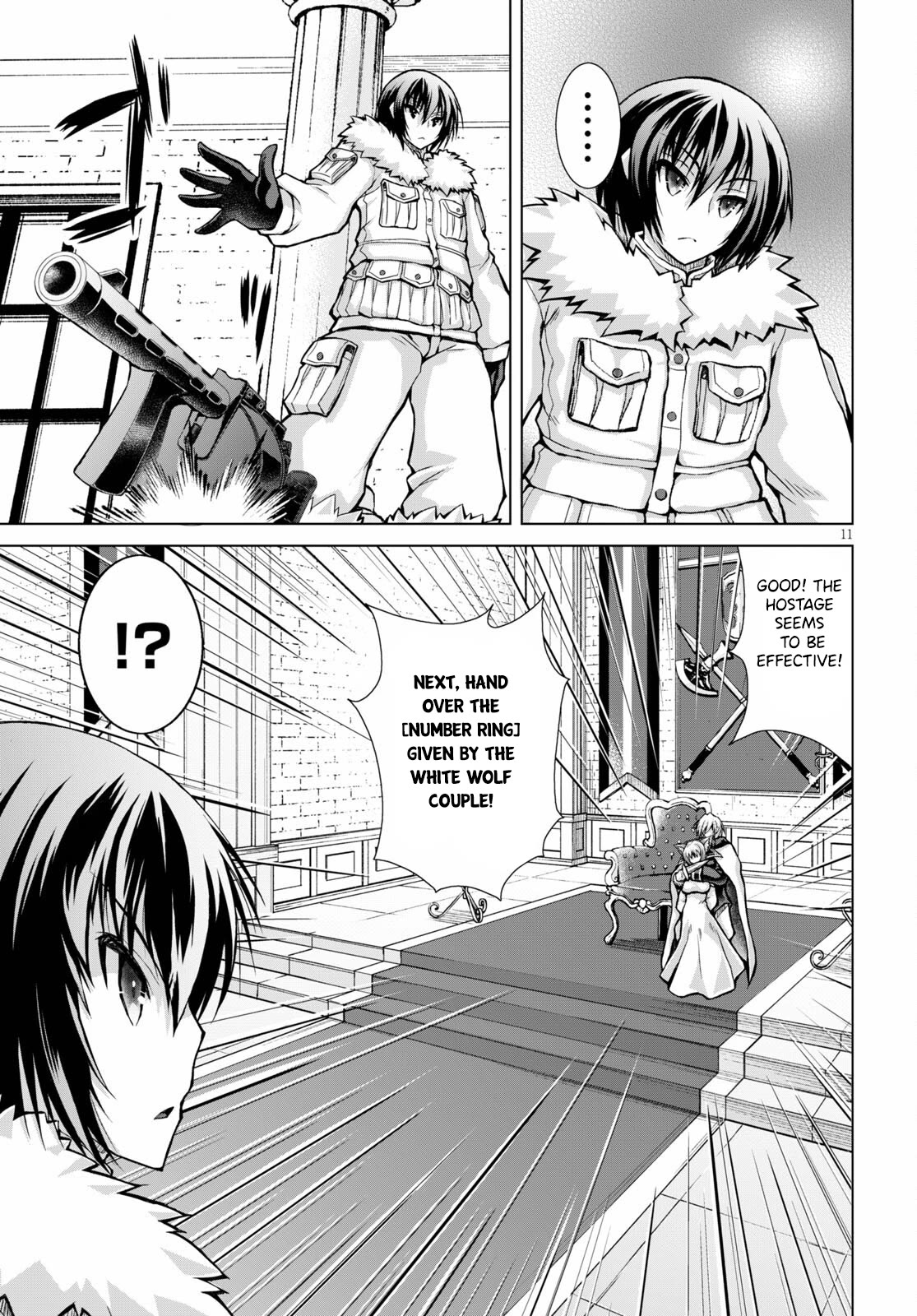 Gunota ga Mahou Sekai ni Tensei Shitara, Gendai Heiki de Guntai Harem o Tsukucchaimashita!? chapter 67 page 12