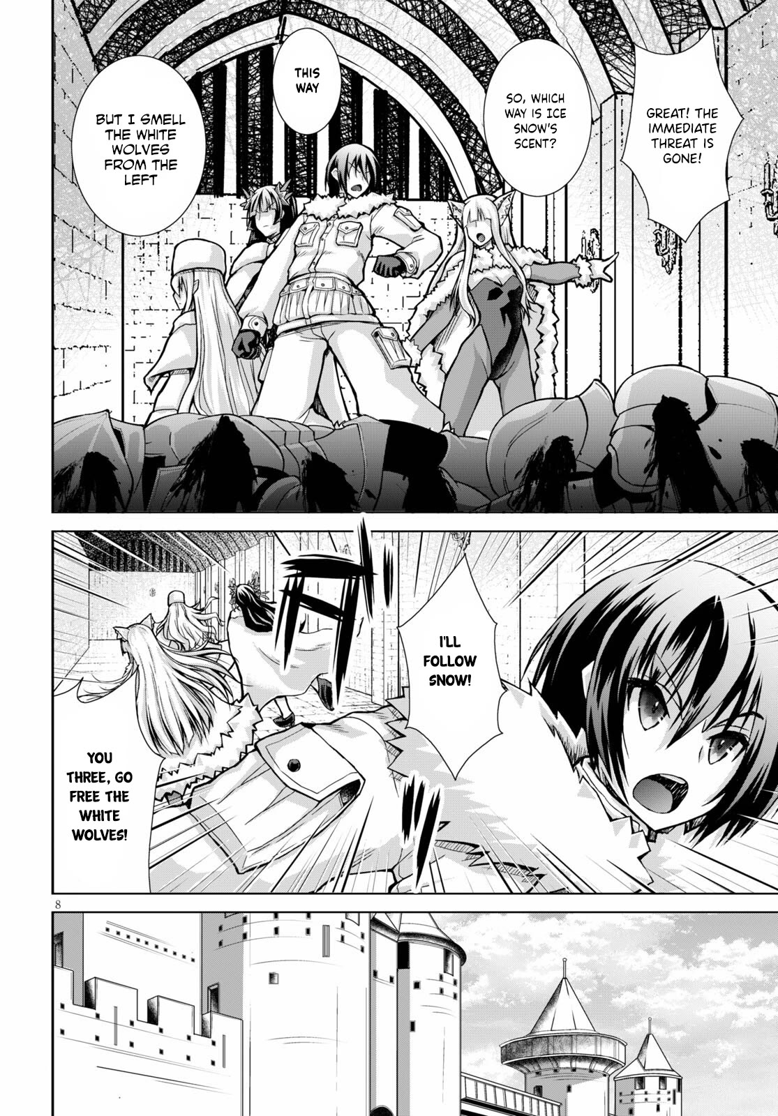 Gunota ga Mahou Sekai ni Tensei Shitara, Gendai Heiki de Guntai Harem o Tsukucchaimashita!? chapter 67 page 9