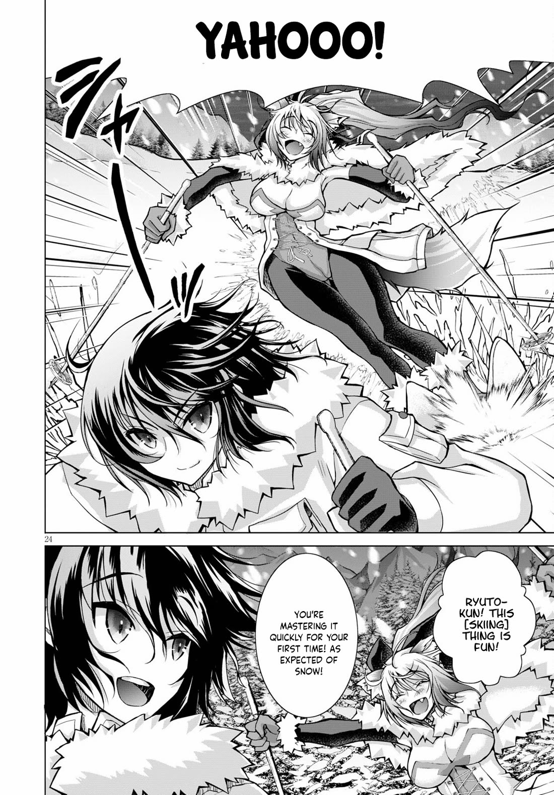 Gunota ga Mahou Sekai ni Tensei Shitara, Gendai Heiki de Guntai Harem o Tsukucchaimashita!? chapter 69 page 25
