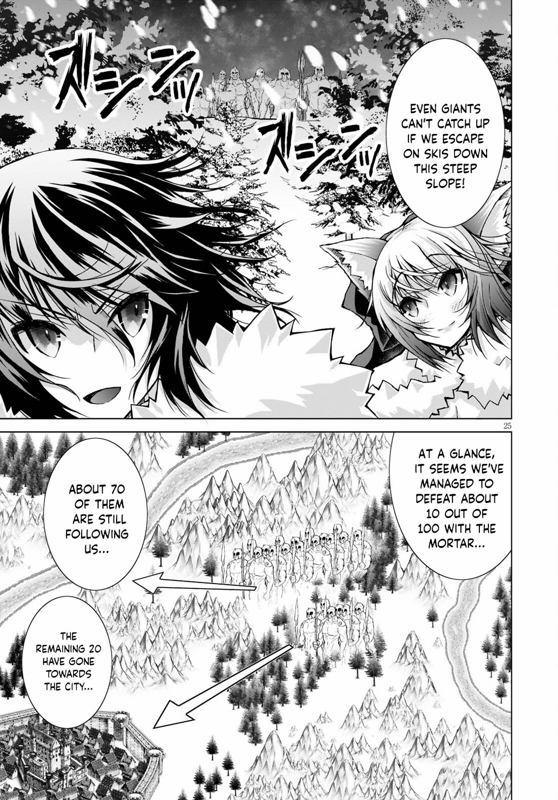 Gunota ga Mahou Sekai ni Tensei Shitara, Gendai Heiki de Guntai Harem o Tsukucchaimashita!? chapter 69 page 26