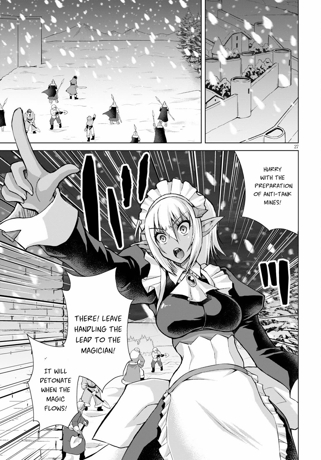 Gunota ga Mahou Sekai ni Tensei Shitara, Gendai Heiki de Guntai Harem o Tsukucchaimashita!? chapter 69 page 28