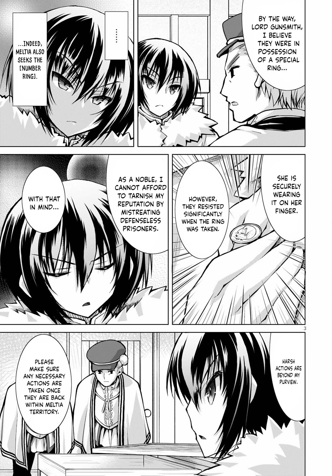 Gunota ga Mahou Sekai ni Tensei Shitara, Gendai Heiki de Guntai Harem o Tsukucchaimashita!? chapter 73 page 4