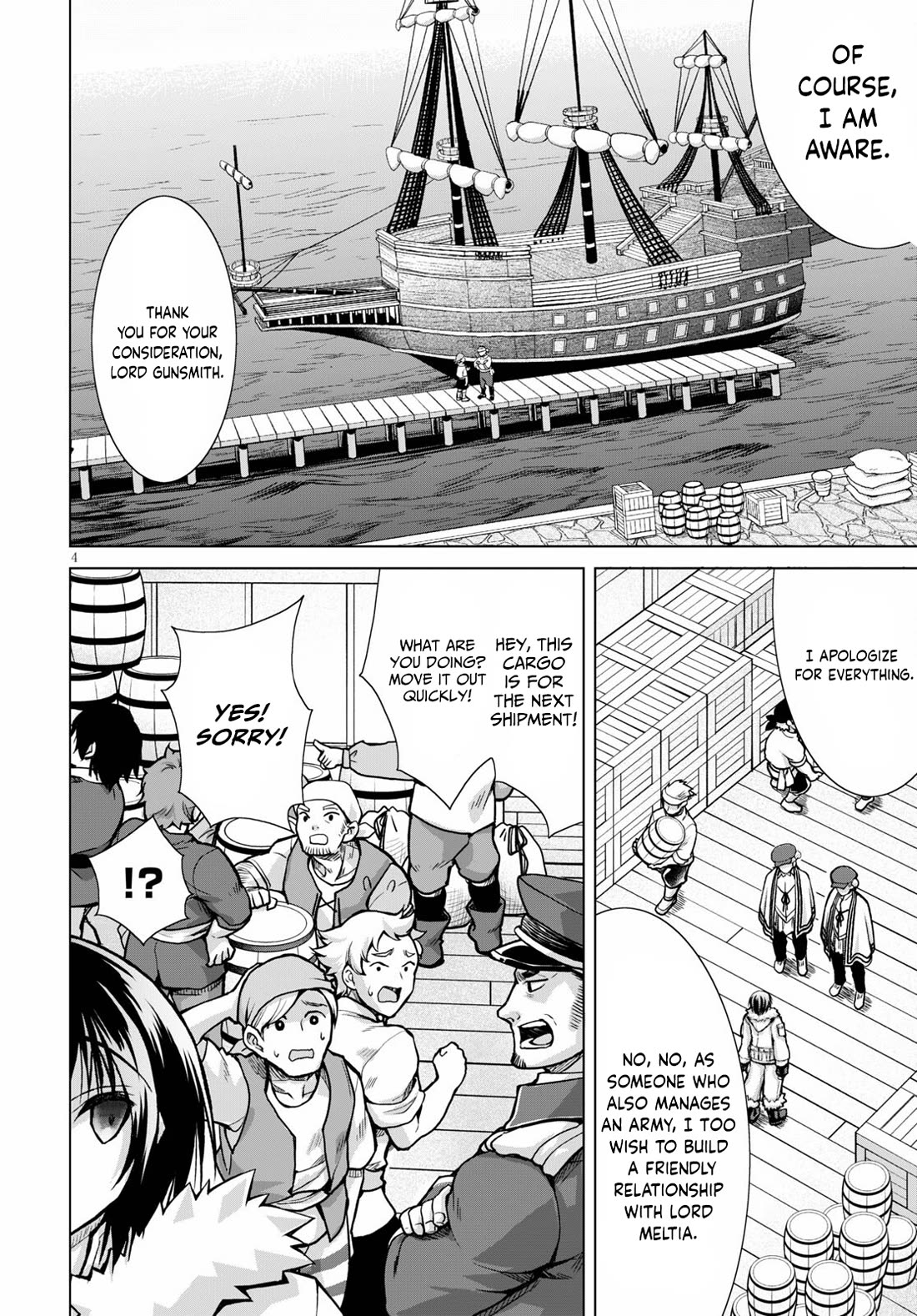 Gunota ga Mahou Sekai ni Tensei Shitara, Gendai Heiki de Guntai Harem o Tsukucchaimashita!? chapter 73 page 5