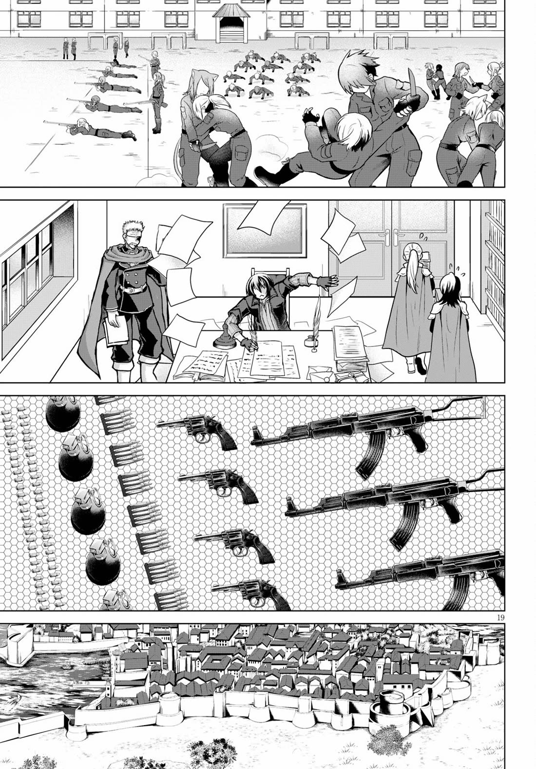 Gunota ga Mahou Sekai ni Tensei Shitara, Gendai Heiki de Guntai Harem o Tsukucchaimashita!? chapter 74 page 20