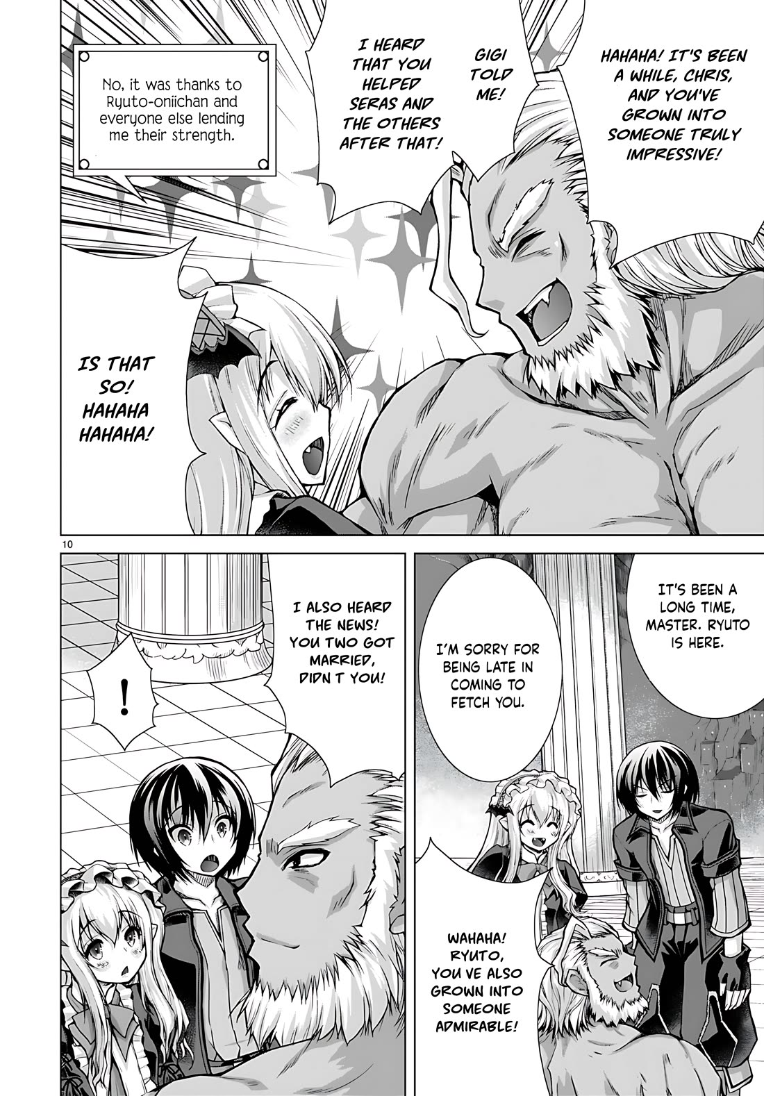 Gunota ga Mahou Sekai ni Tensei Shitara, Gendai Heiki de Guntai Harem o Tsukucchaimashita!? chapter 77 page 12