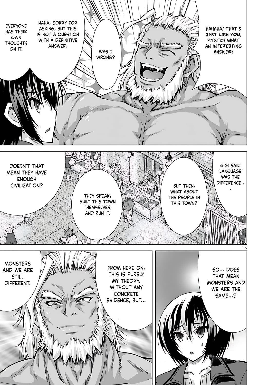 Gunota ga Mahou Sekai ni Tensei Shitara, Gendai Heiki de Guntai Harem o Tsukucchaimashita!? chapter 77 page 17