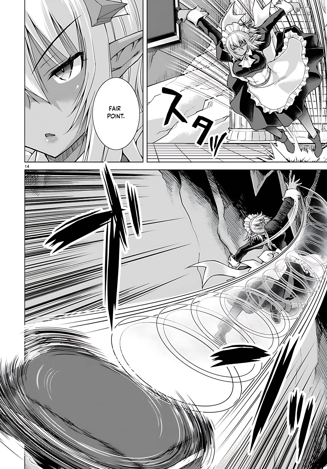 Gunota ga Mahou Sekai ni Tensei Shitara, Gendai Heiki de Guntai Harem o Tsukucchaimashita!? chapter 78 page 14