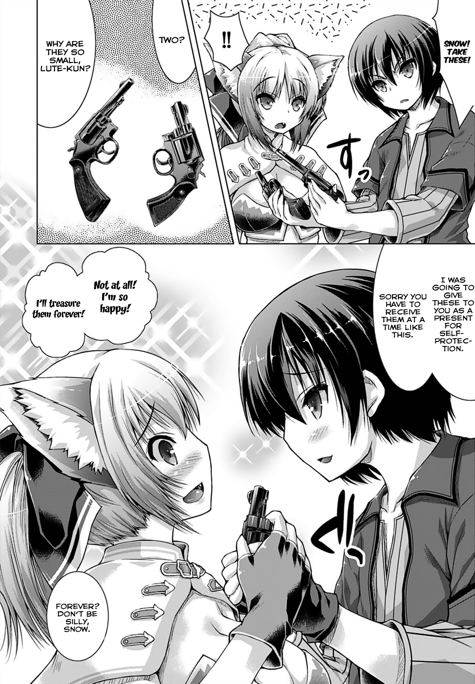 Gunota ga Mahou Sekai ni Tensei Shitara, Gendai Heiki de Guntai Harem o Tsukucchaimashita!? chapter 8 page 30