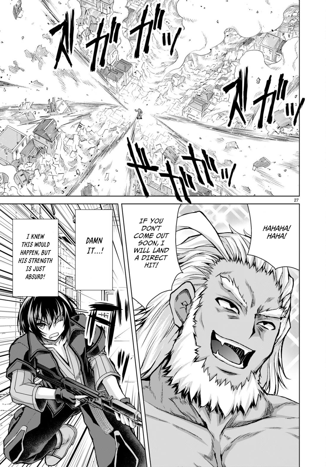 Gunota ga Mahou Sekai ni Tensei Shitara, Gendai Heiki de Guntai Harem o Tsukucchaimashita!? chapter 80 page 28