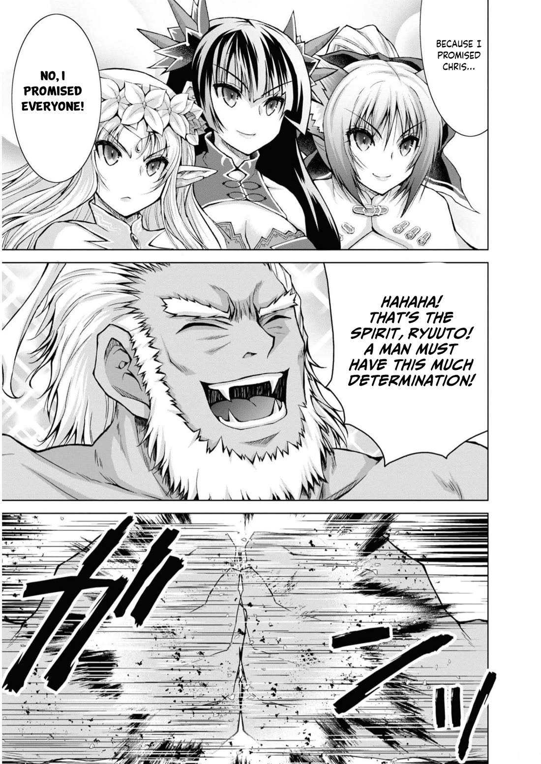 Gunota ga Mahou Sekai ni Tensei Shitara, Gendai Heiki de Guntai Harem o Tsukucchaimashita!? chapter 82 page 4