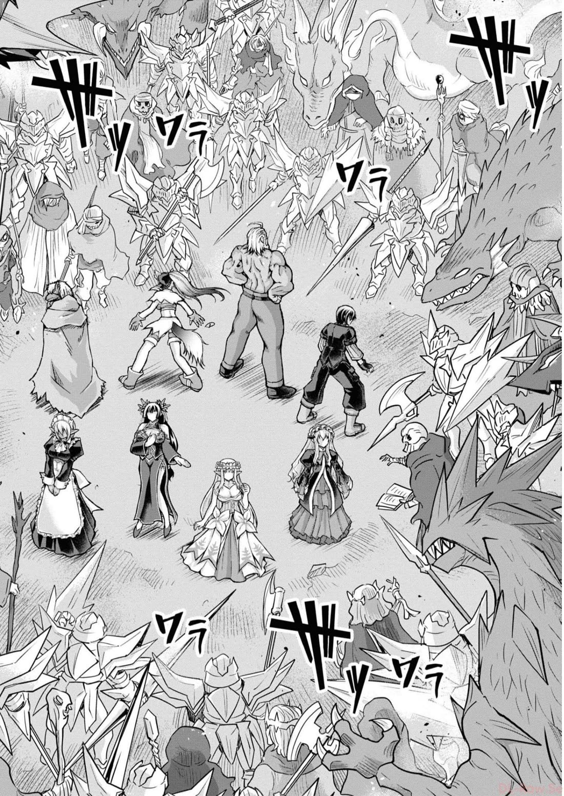 Gunota ga Mahou Sekai ni Tensei Shitara, Gendai Heiki de Guntai Harem o Tsukucchaimashita!? chapter 87 page 19