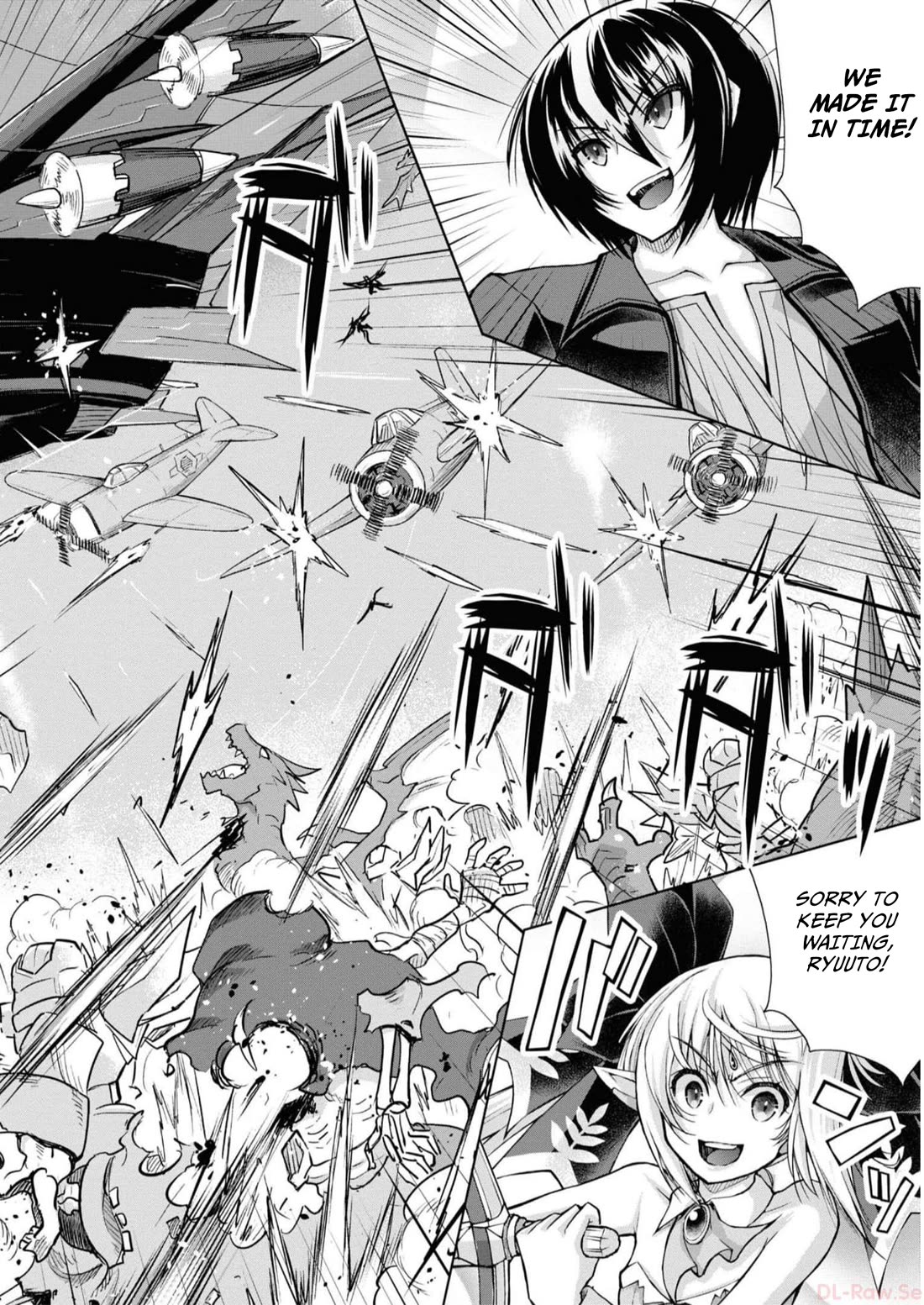 Gunota ga Mahou Sekai ni Tensei Shitara, Gendai Heiki de Guntai Harem o Tsukucchaimashita!? chapter 87 page 23