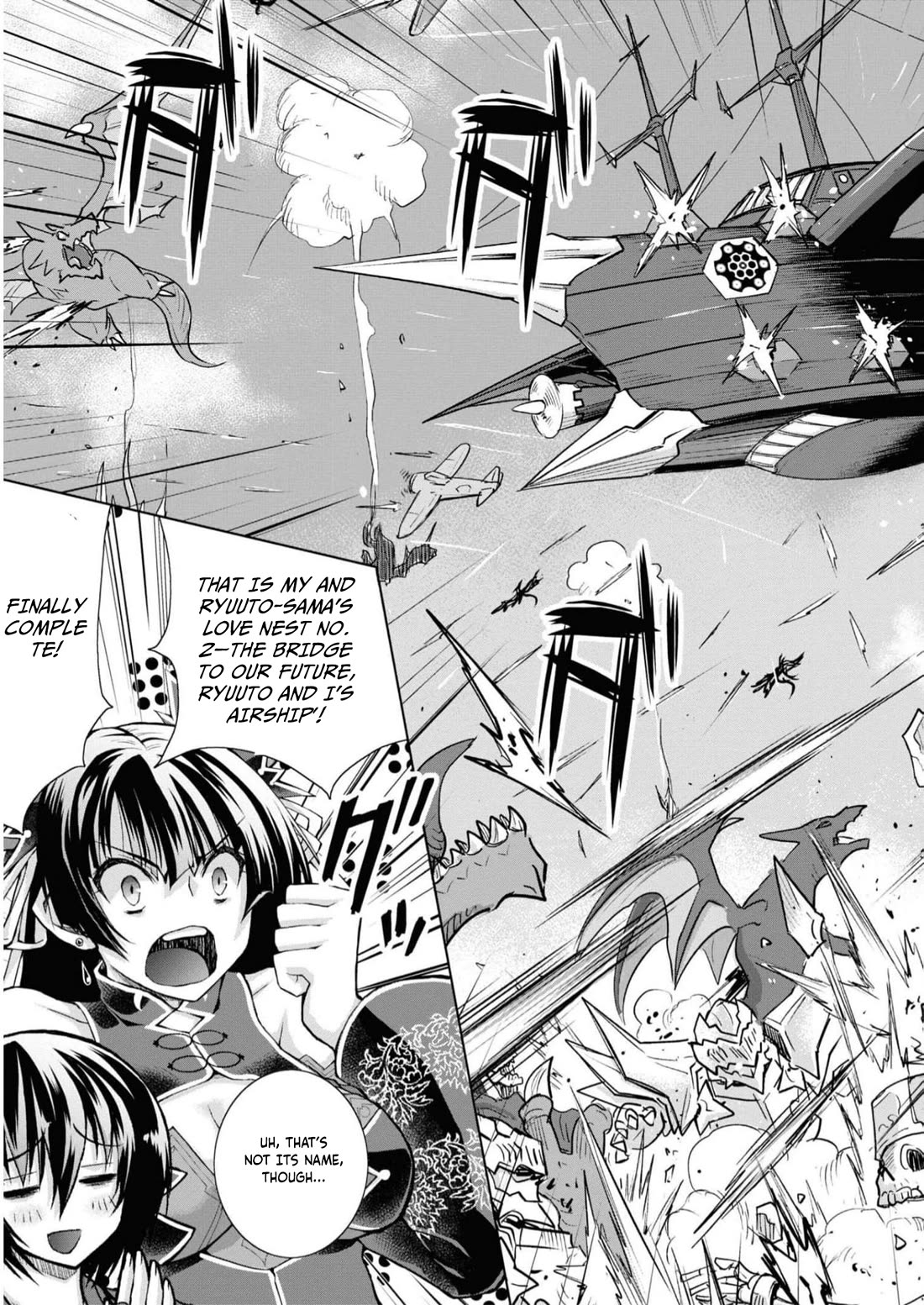 Gunota ga Mahou Sekai ni Tensei Shitara, Gendai Heiki de Guntai Harem o Tsukucchaimashita!? chapter 87 page 24