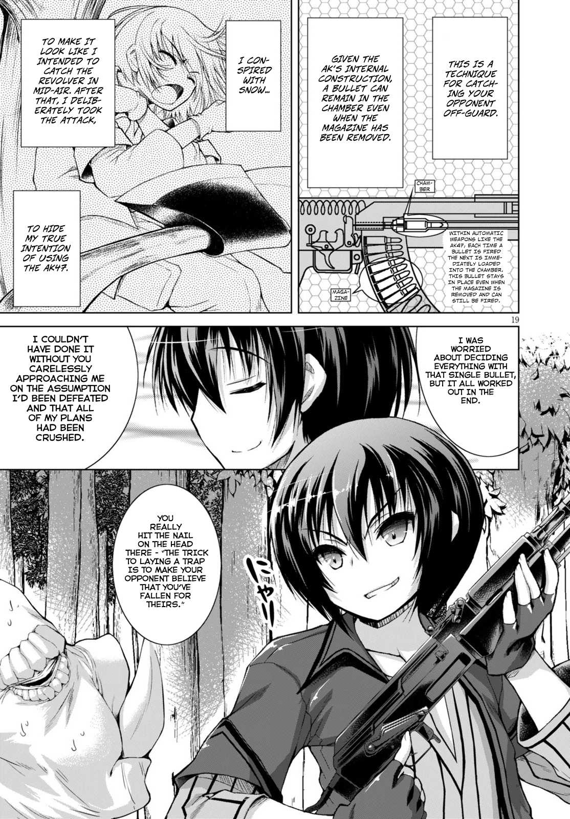 Gunota ga Mahou Sekai ni Tensei Shitara, Gendai Heiki de Guntai Harem o Tsukucchaimashita!? chapter 9 page 22