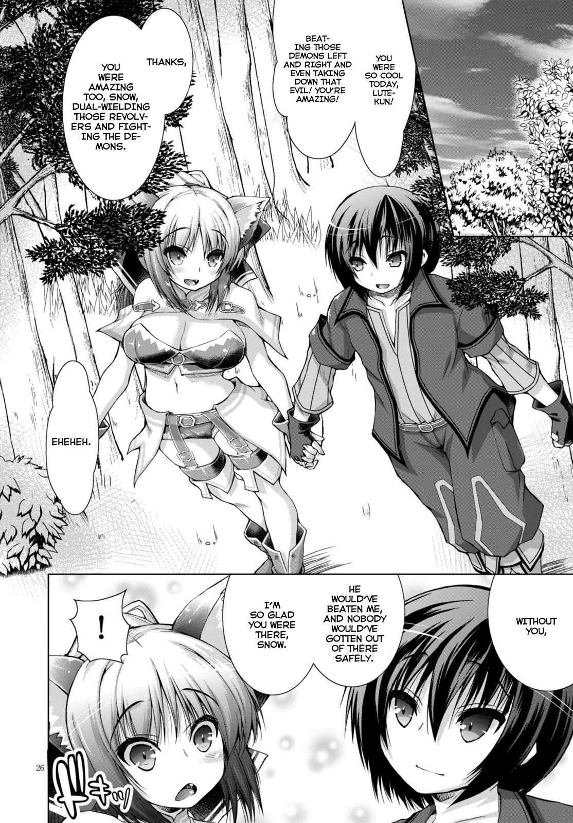 Gunota ga Mahou Sekai ni Tensei Shitara, Gendai Heiki de Guntai Harem o Tsukucchaimashita!? chapter 9 page 28