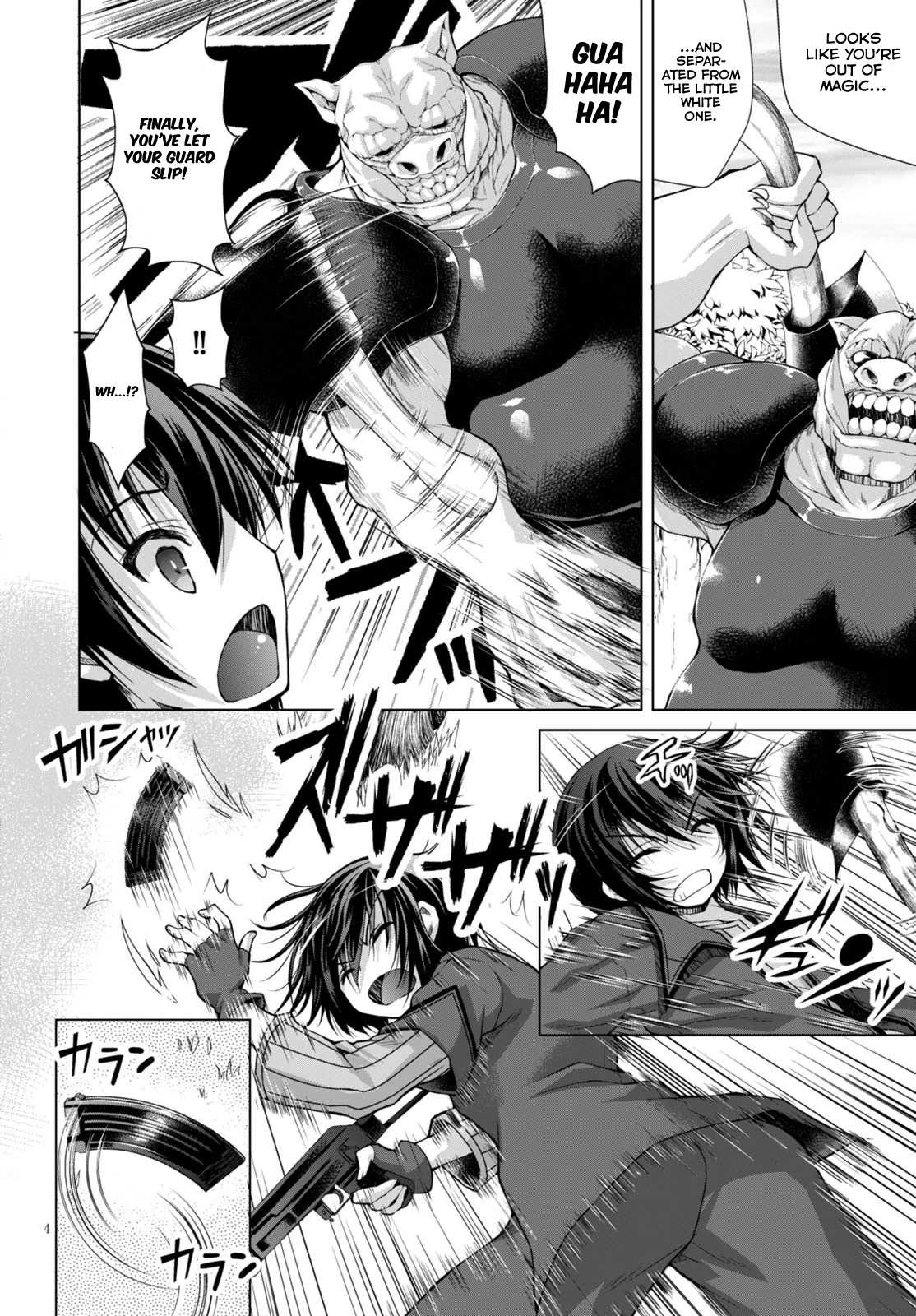 Gunota ga Mahou Sekai ni Tensei Shitara, Gendai Heiki de Guntai Harem o Tsukucchaimashita!? chapter 9 page 8