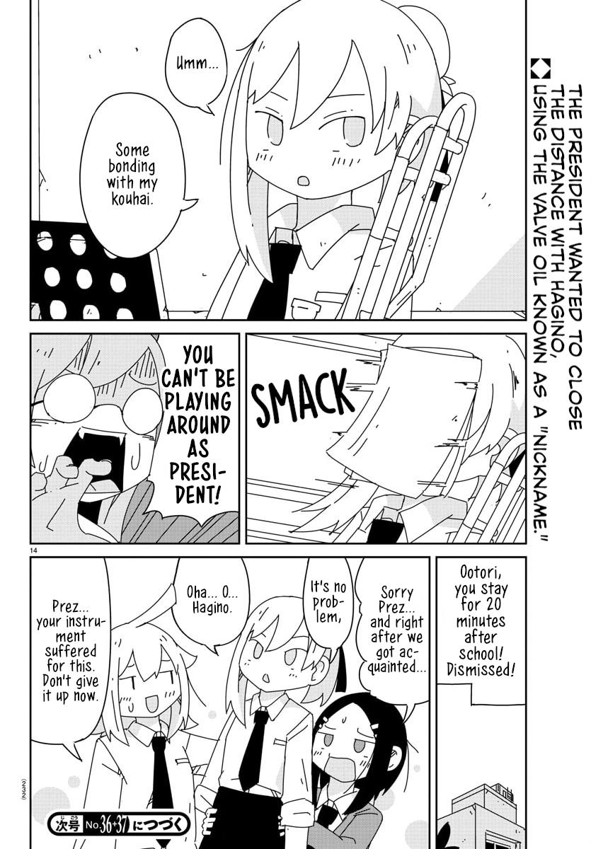 Hagino-San Wants To Quit The Wind Ensemble chapter 6 page 14