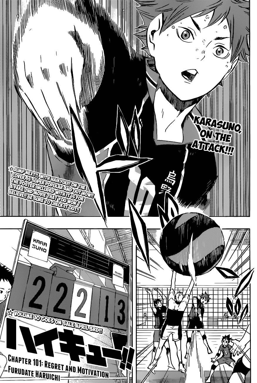 Haikyuu!! chapter 101 page 2